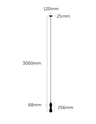 Подвесной светильник Heavy Metal Linear Gun Metal фото 2