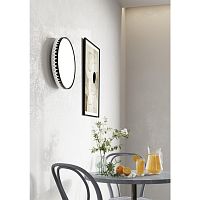 3053/DL PALE SN 023 Светильник пластик/белый/черный LED 48Вт 3000-6300К D385 IP43 пульт ДУ DORTA