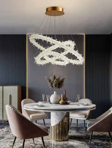 Люстра MD-0120B-40+60+80 gold фото 4