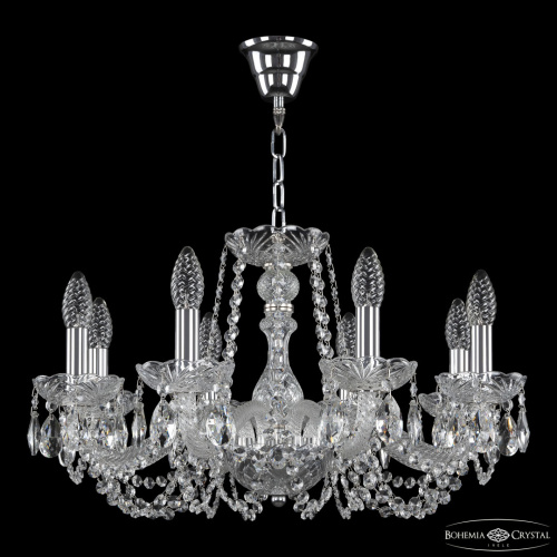 Люстра хрустальная 119/8/200 Ni Bohemia Ivele Crystal (Богемия Ивеле Кристалл) фото 2