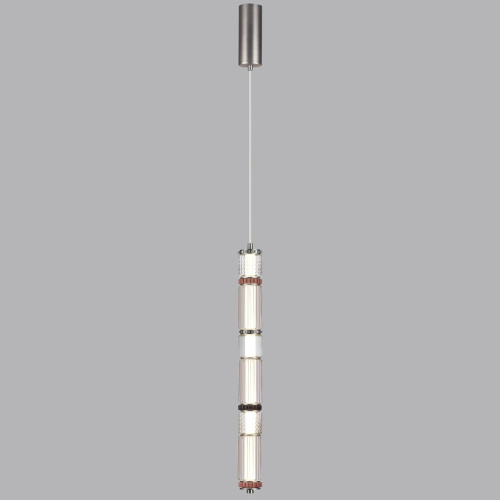 5456/18L L-VISION ODL_EX26 045 темный сатин.никель/терракот/черный Подвес LED 22W 4000K COLLIER фото 5 5456/18L L-VISION ODL_EX26 045 темный сатин.никель/терракот/черный Подвес LED 22W 4000K COLLIER фото 5