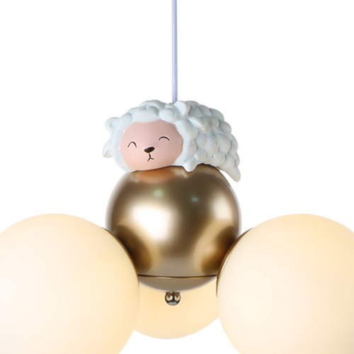 Подвесной светильник Escada 1101/3S G9*40W White/Gold фото 3 Подвесной светильник Escada 1101/3S G9*40W White/Gold фото 3