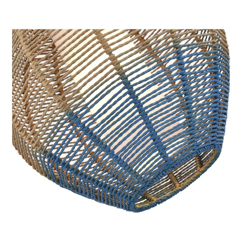 SL1514.513.01 Светильник подвесной ST-Luce Белый/Бежевый,Синий E27 1*40W VIMINI фото 3