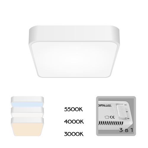 Citilux Купер CL724K24V0 LED Светильник потолочный Белый Citilux Купер CL724K24V0 LED Светильник потолочный Белый