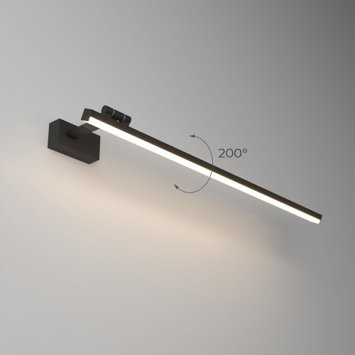 Светильник настенный светодиодный Acento черный 40155/LED фото 2 Светильник настенный светодиодный Acento черный 40155/LED фото 2