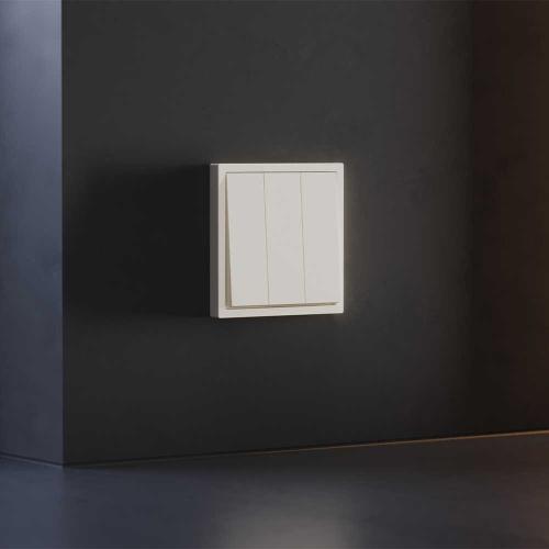 Клавиши для выключателя/переключателя трехклавишного, S70 (хлопок) Voltum VLS000513 фото 5