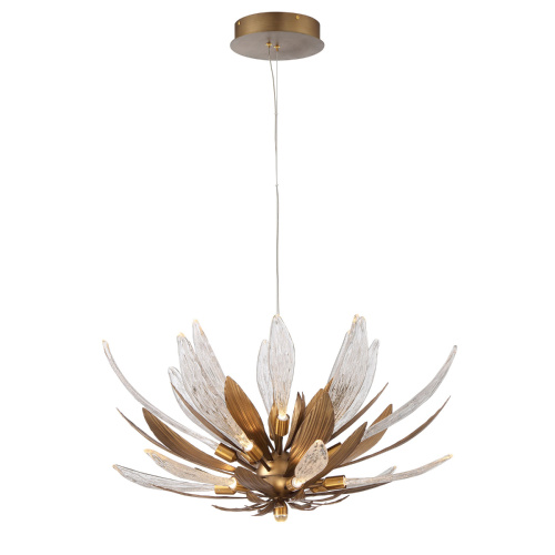 Люстра RP168416-19 bronze/clear фото 2