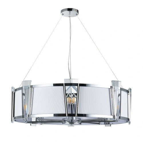 Подвесная люстра ARTE LAMP GRATO A4079LM-8CC Подвесная люстра ARTE LAMP GRATO A4079LM-8CC