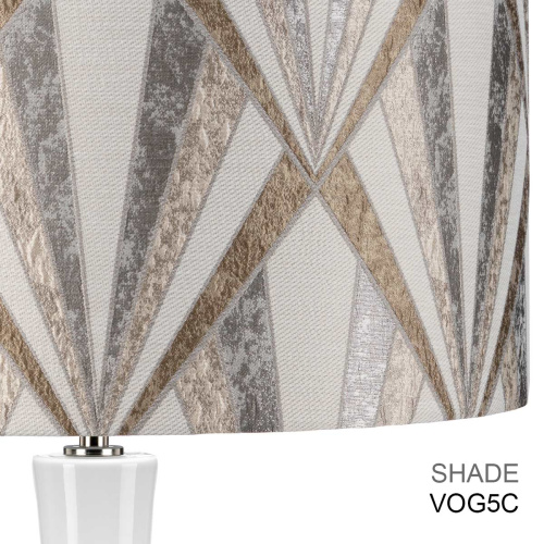 Настольная лампа Elstead, Арт. MILO-PN-TL-VOGSC фото 7 Настольная лампа Elstead, Арт. MILO-PN-TL-VOGSC фото 7