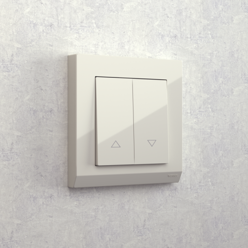 Выключатель жалюзи (слоновая кость) W1124503 фото 3