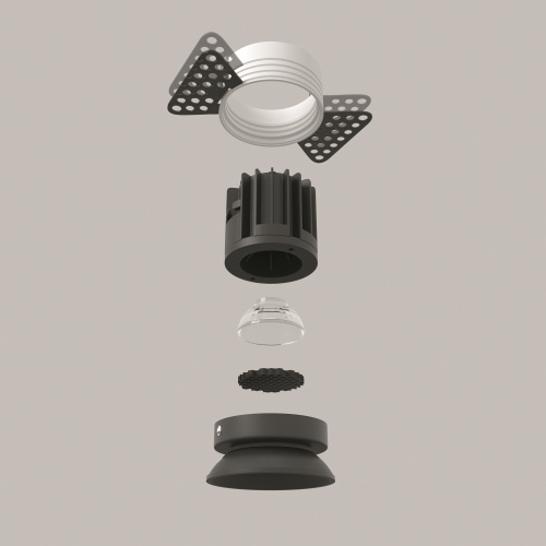 Встраиваемый светильник Technical DL058-7W3K-TRS-B фото 8