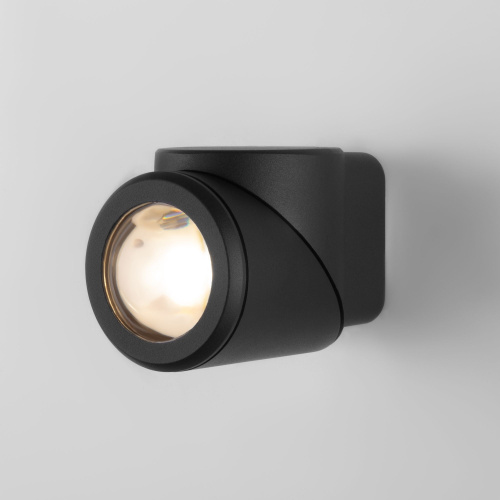 Уличный поворотный светодиодный настенный светильник GIRA U LED IP54 35127/U черный фото 3 Уличный поворотный светодиодный настенный светильник GIRA U LED IP54 35127/U черный фото 3