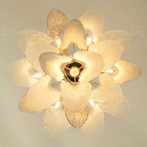 Люстра Cloyd WASABI C7 / Ø50 см - керамика - золото (арт.11325) фото 5