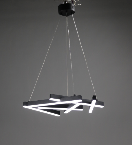 Подвесной светильник черный LED 50Вт 65см Zortes AVEN ZRS.01243.01 фото 13