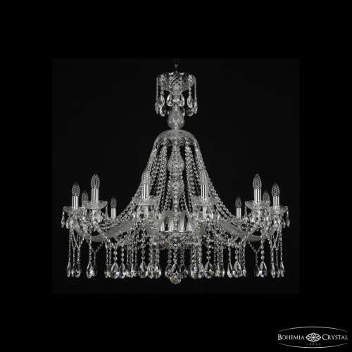 Люстра хрустальная 1413/12/360/XL-100 Ni Люстра хрустальная 1413/12/360/XL-100 Ni
