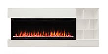 Электрокамин RealFlame Dixon 50 WT белый с Saphir 50, белый дуб