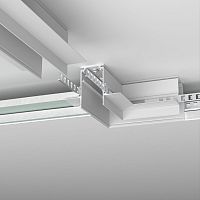 Slim Magnetic Коннектор угловой для встраиваемого шинопровода под ГКЛ 9,5мм белый 85214/00 85214/00
