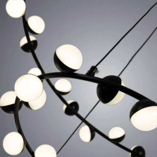 Подвесная люстра Arte Lamp DEXTER A3619SP-48BK фото 3 Подвесная люстра Arte Lamp DEXTER A3619SP-48BK фото 3