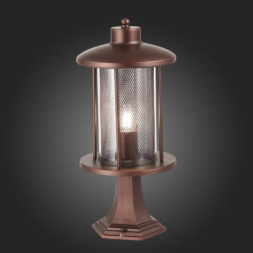 SL080.405.01 Светильник уличный наземный ST-Luce Темный кофе/Прозрачный, Темный кофе E27 1*60W LASTERO фото 5