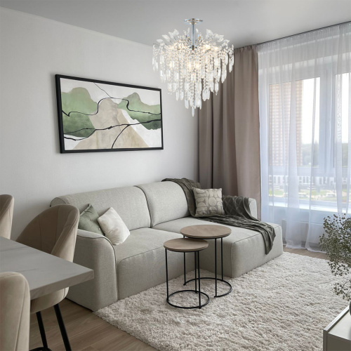 Светильник на штанге Escada 2135/8P E14*40W Chrome фото 2