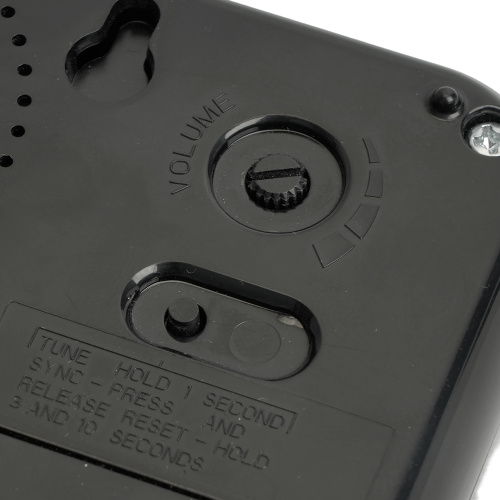 Звонок дверной беспроводной Feron E-378 Электрический 10 мелодий чёрный с питанием от батареек фото 3