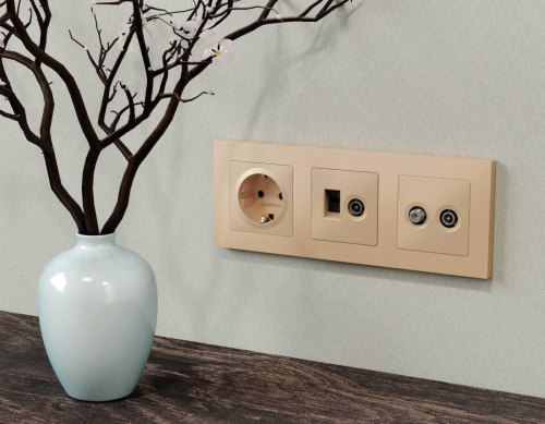 Лицевая панель AMBRELLA VOLT ALFA AP6133 Лицевая панель AMBRELLA VOLT ALFA AP6133