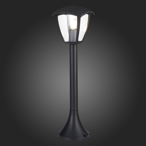 SL081.405.01 Светильник уличный наземный ST-Luce Черный/Черный, Прозрачный E27 1*40W SIVINO фото 2 SL081.405.01 Светильник уличный наземный ST-Luce Черный/Черный, Прозрачный E27 1*40W SIVINO фото 2