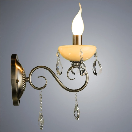 Бра Arte Lamp ONYX GREEN A9592AP-1AB фото 2 Бра Arte Lamp ONYX GREEN A9592AP-1AB фото 2