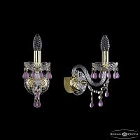 Бра хрустальные 1410B/1/141 G V7010 Bohemia Ivele Crystal (Богемия Ивеле Кристалл)