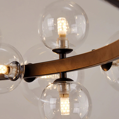 Люстра 771120 black/clear фото 2 Люстра 771120 black/clear фото 2