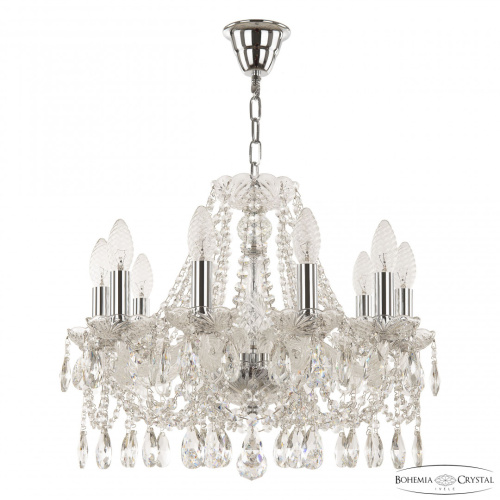 Люстра хрустальная 107/10/165 Ni Bohemia Ivele Crystal (Богемия Ивеле Кристалл)