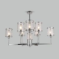 Умная потолочная люстра 60144/8 хром