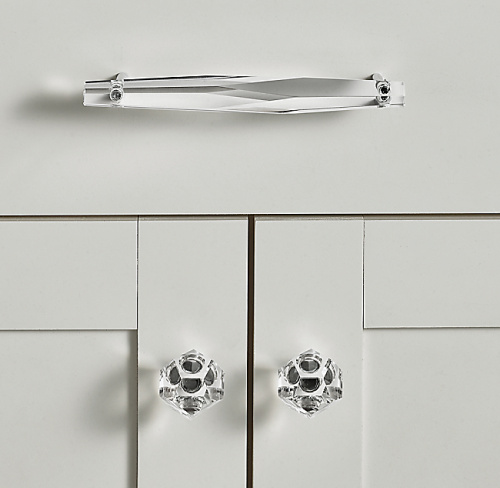 Ручка-кнопка Camden Crystal d.3.2 Polished Chrome фото 3