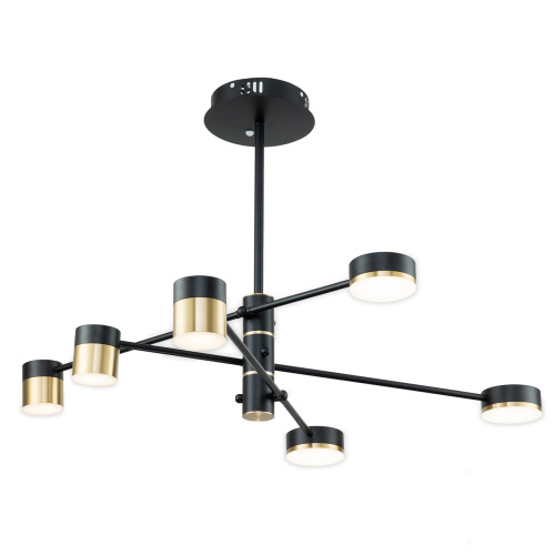 Потолочный светильник Escada 10246/6 LED*56W Black/Gold Потолочный светильник Escada 10246/6 LED*56W Black/Gold