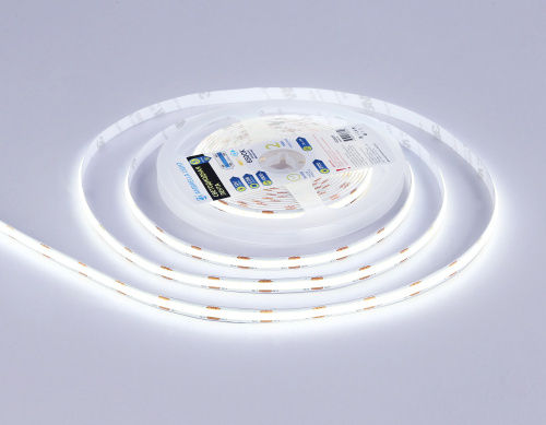 Светодиодная лента 12В COB 320Led 10Вт/м 6500K IP20 5м фото 4 Светодиодная лента 12В COB 320Led 10Вт/м 6500K IP20 5м фото 4