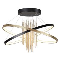 3901/70CL L-VISION ODL22 521 черный/золотистый/металл Потолочный светильник IP20 LED 70W 3340Лм 4000K MONICA