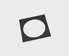 IT08-8014 black рамка для встраиваемого светильника
