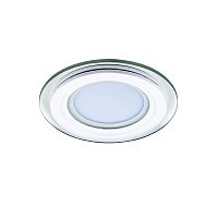212030 Светильник ACRI CYL LED 6W 480LM БЕЛЫЙ/ПРОЗРАЧНЫЙ 4000K