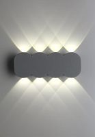 358561 STREET NT21 734 темно-серый Ландшафтный настенный светильник IP54 LED 4000K 8W 85-265V CALLE