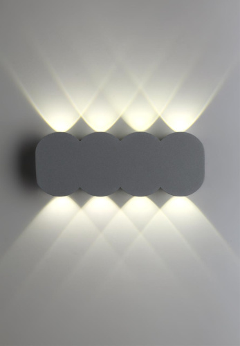 358561 STREET NT21 734 темно-серый Ландшафтный настенный светильник IP54 LED 4000K 8W 85-265V CALLE 358561 STREET NT21 734 темно-серый Ландшафтный настенный светильник IP54 LED 4000K 8W 85-265V CALLE