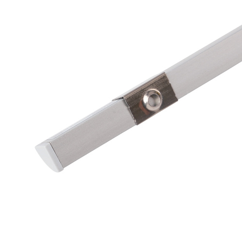 Профиль алюминиевый "угловой круглый 7.9*7.9мм", серебро, CAB240 (в комплекте с матовым экраном, 2 заглушками, 4 крепежами) FERON фото 9