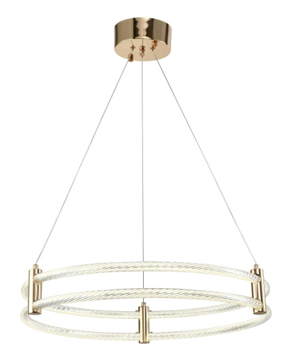 Подвесной светильник золото LED 116Вт D60см Zortes RINGER ZRS.57792.116