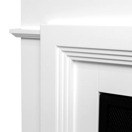 Каминокомплект MARCO/СМАРТ Белый с очагом Электроочаг SPARTA 25.5 фото 6