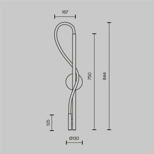 Настенный светильник (бра) Maytoni MOD146WL-L12B3K фото 6 Настенный светильник (бра) Maytoni MOD146WL-L12B3K фото 6