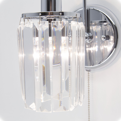 Citilux Синди CL330311 Бра хрустальное с выключателем Хром фото 11 Citilux Синди CL330311 Бра хрустальное с выключателем Хром фото 11