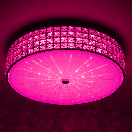 Citilux Портал CL32418G1 LED RGB Люстра хрустальная с пультом Хром фото 9 Citilux Портал CL32418G1 LED RGB Люстра хрустальная с пультом Хром фото 9