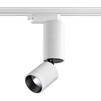 359320 PORT NT24 280 белый Светильник трековый однофазный трехжильный IP20 LED 10W 85-265V 3000K 1100Лм TUBO