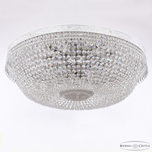 Люстра с хрустальными подвесками AL19011/80OL WMN Bohemia Ivele Crystal (Богемия Ивеле Кристалл)