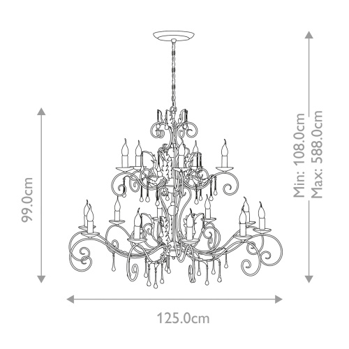 Люстра Elstead Interior, Арт. AML15-BRONZE фото 9