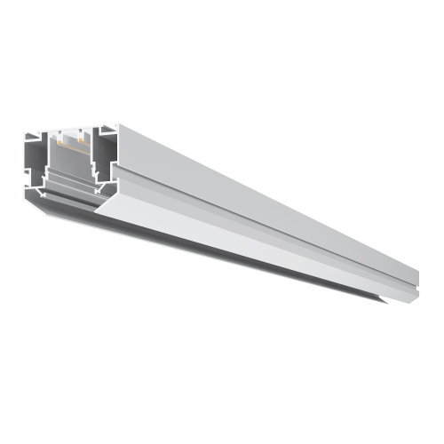 ST046.529.02 Шинопровод 220 под натяжной потолок  ST-Luce Белый Длина 2000мм (Заглушки 2+2 в ком) SKYLINE 220